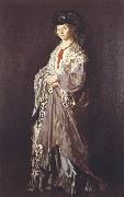 Sir William Orpen A Woman in Grey oil on canvas